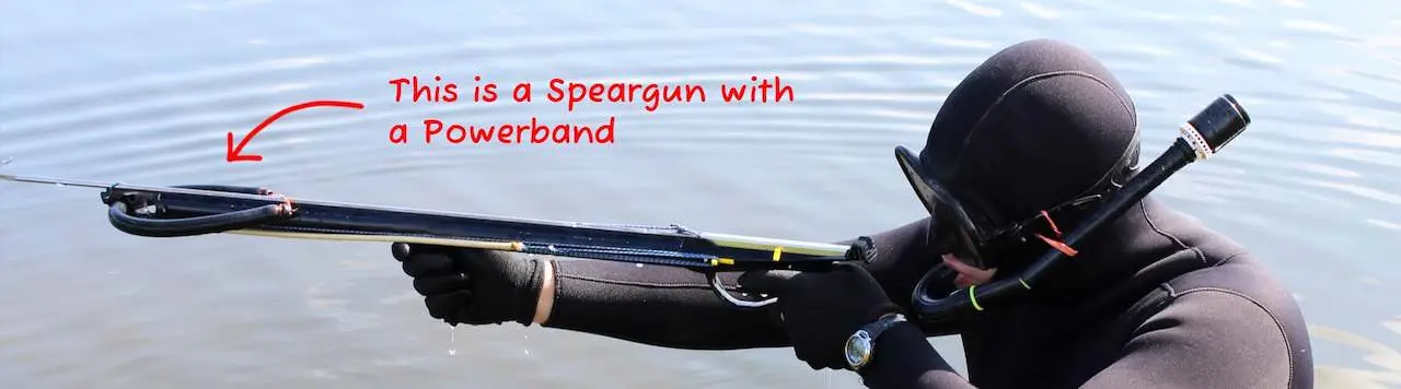 beginner spearguns this is a speargun with a powerband