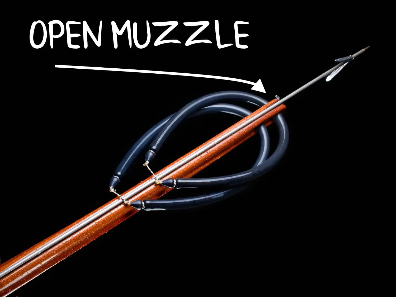 open muzzle speargun