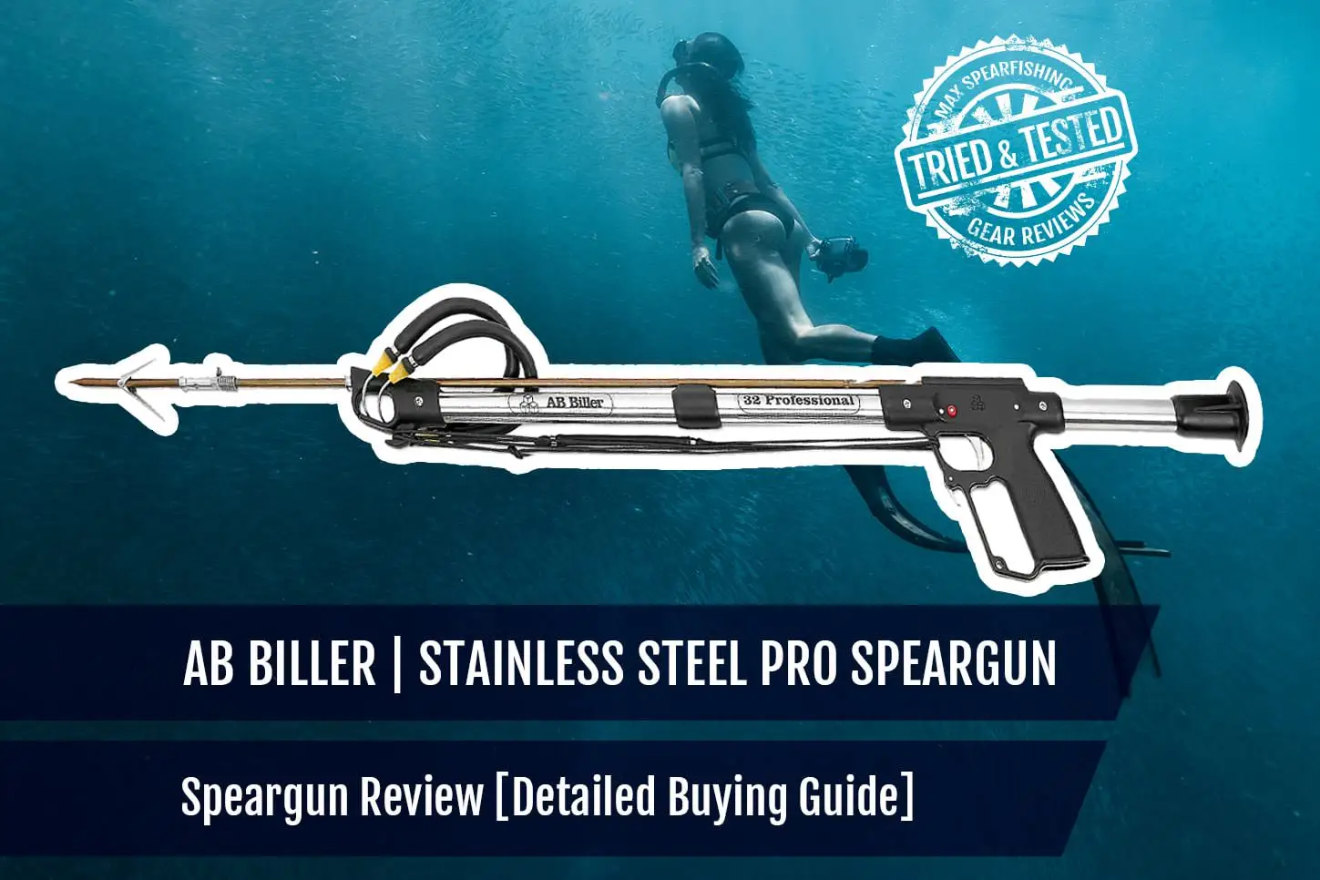 spearguns ab biller stainless steel pro